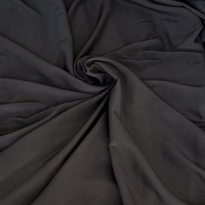 Tessuto Fluido Nero
