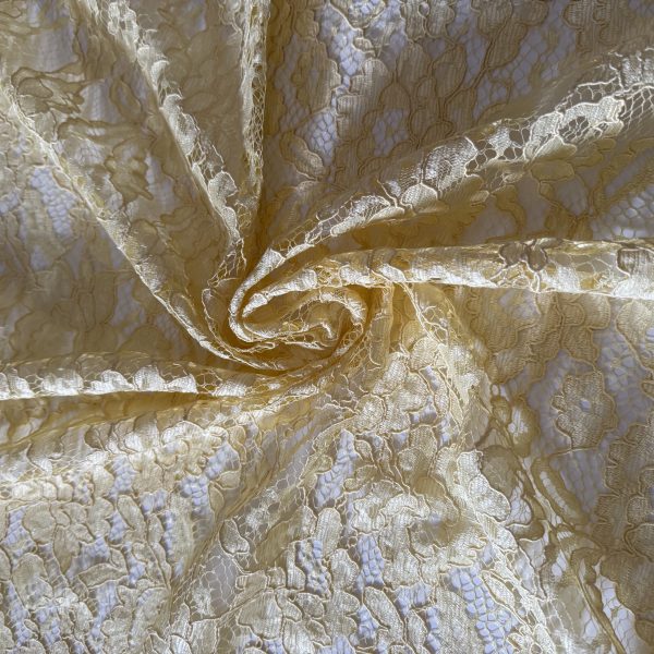 Tessuto Pizzo Giallo