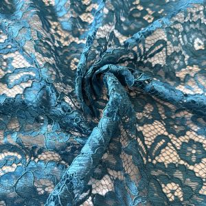 Tessuto Pizzo Turchese