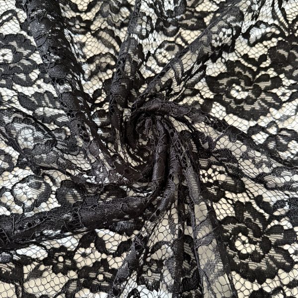 Tessuto Pizzo Nero